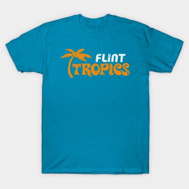 Flint Tropics T-Shirt by huckblade